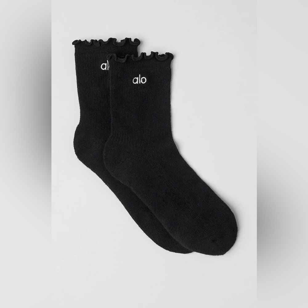 Alo Yoga Women’s Lettuce Edge Sock